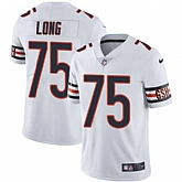 Nike Chicago Bears #75 Kyle Long White NFL Vapor Untouchable Limited Jersey,baseball caps,new era cap wholesale,wholesale hats